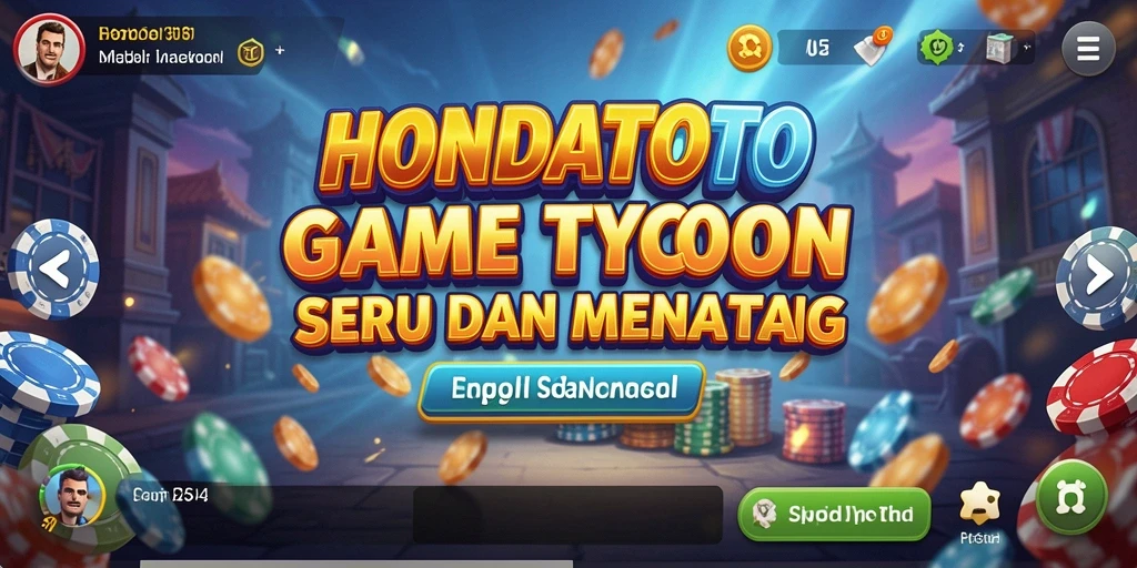 Tampilan gameplay HONDATOTO yang menegangkan dan penuh strategi.