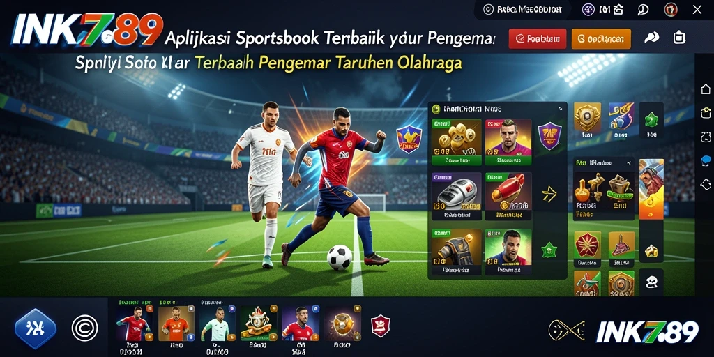 Tampilan antarmuka pengguna INK789 yang menarik dan interaktif.
