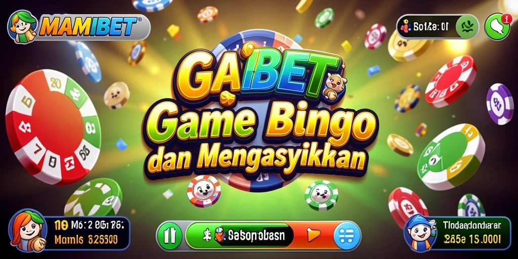 Tampilan gameplay Bingo di MAMIBET yang mengasyikkan.