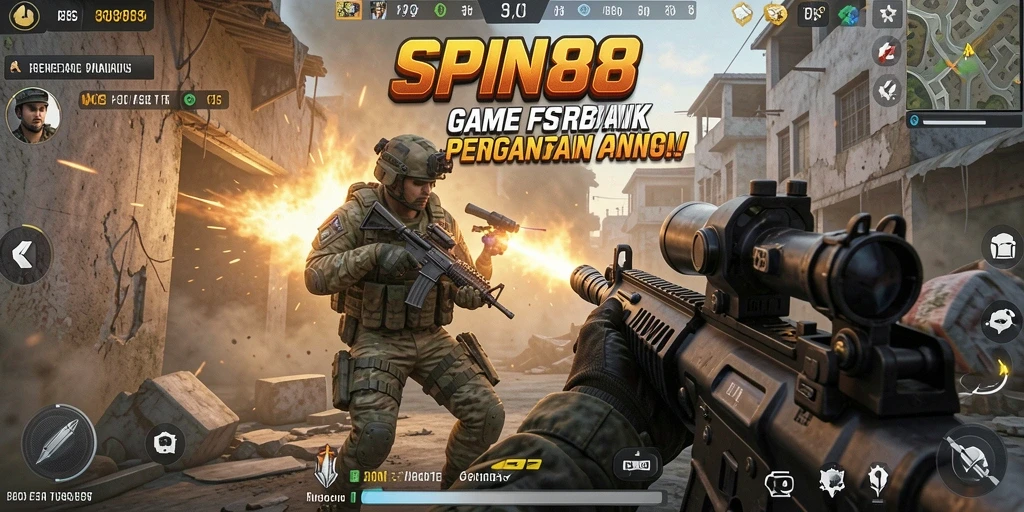 Gameplay intense di SPIN88 dengan aksi FPS yang mendebarkan.