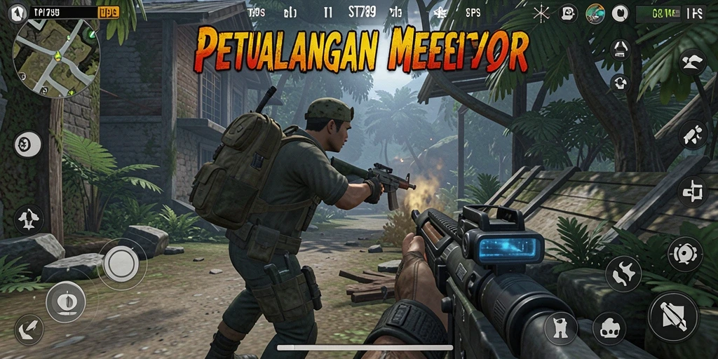 Tampilan gameplay ST789 dalam aksi seru dan menegangkan.